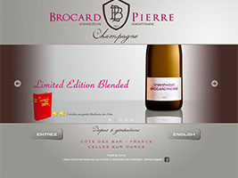 Site Champagne Brocard Pierre